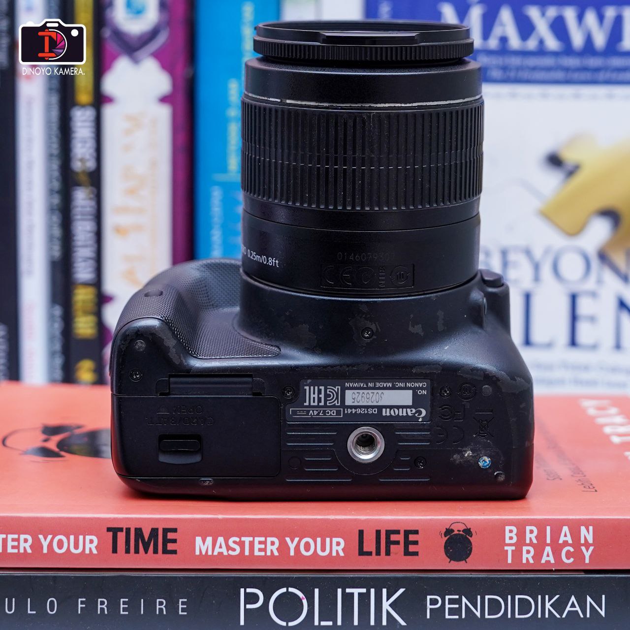 Canon Kiss X7 + kit 18 55mm Kondisi Baik