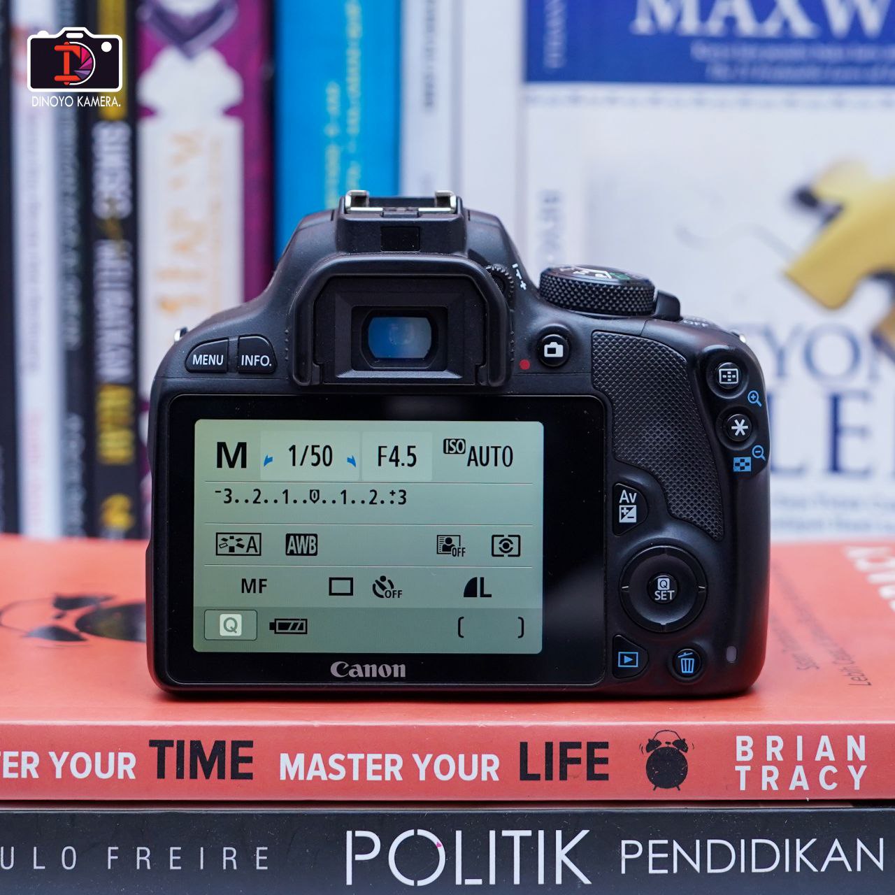 Canon Kiss X7 + kit 18 55mm Kondisi Baik