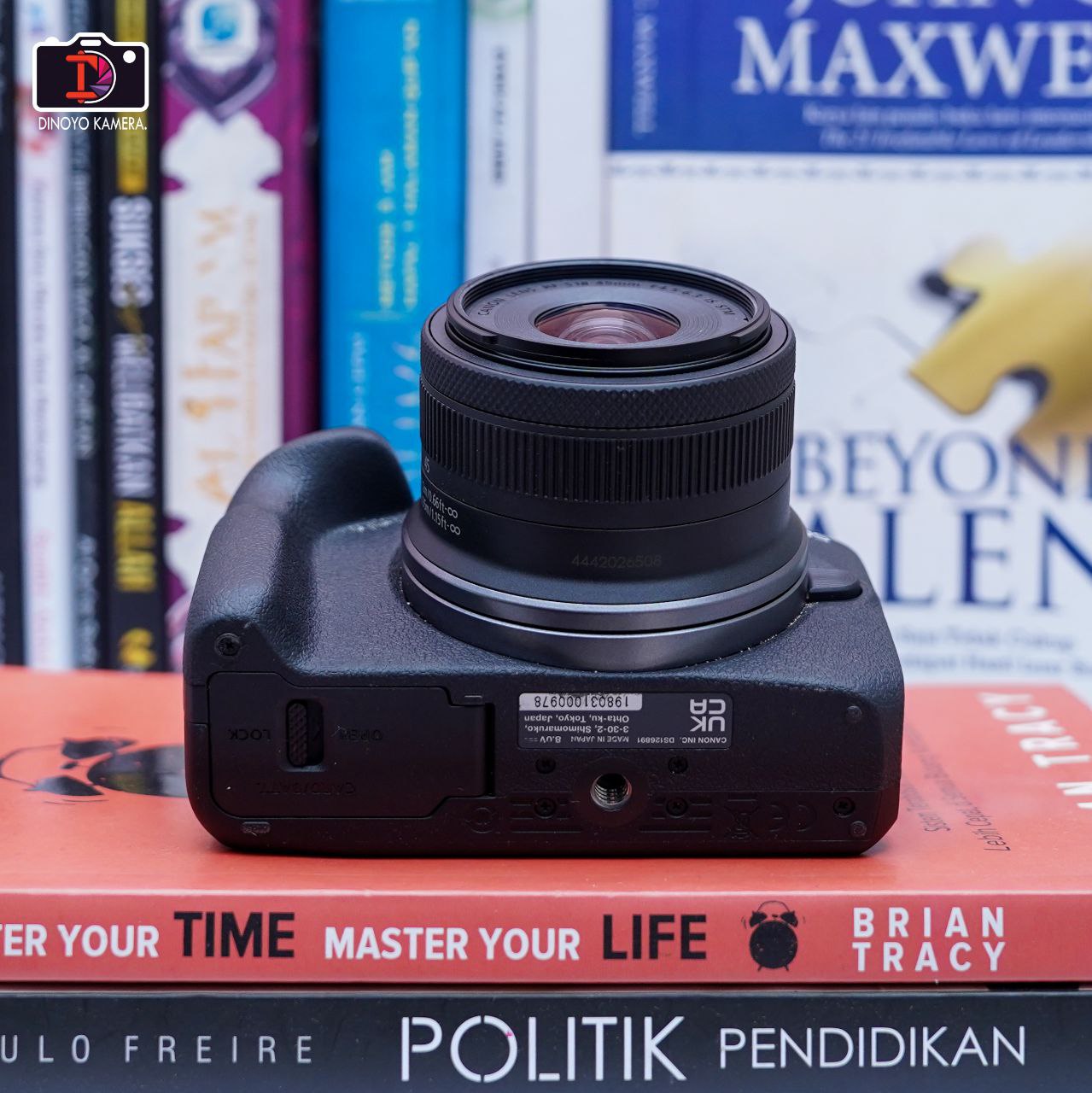 Canon R100 + kit 18 45mm Kondisi Baik