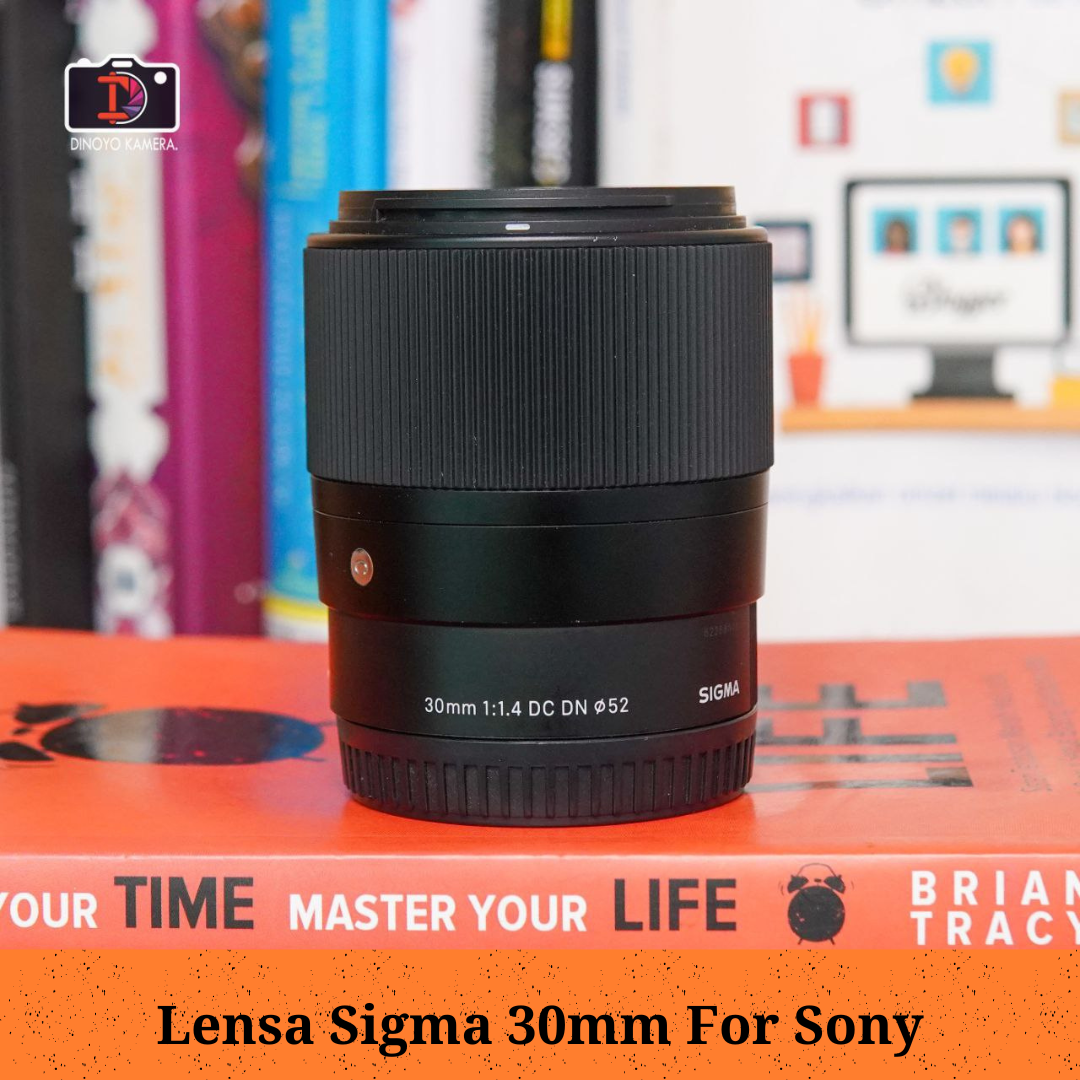 Lensa Sigma 30mm f1.4 for sony