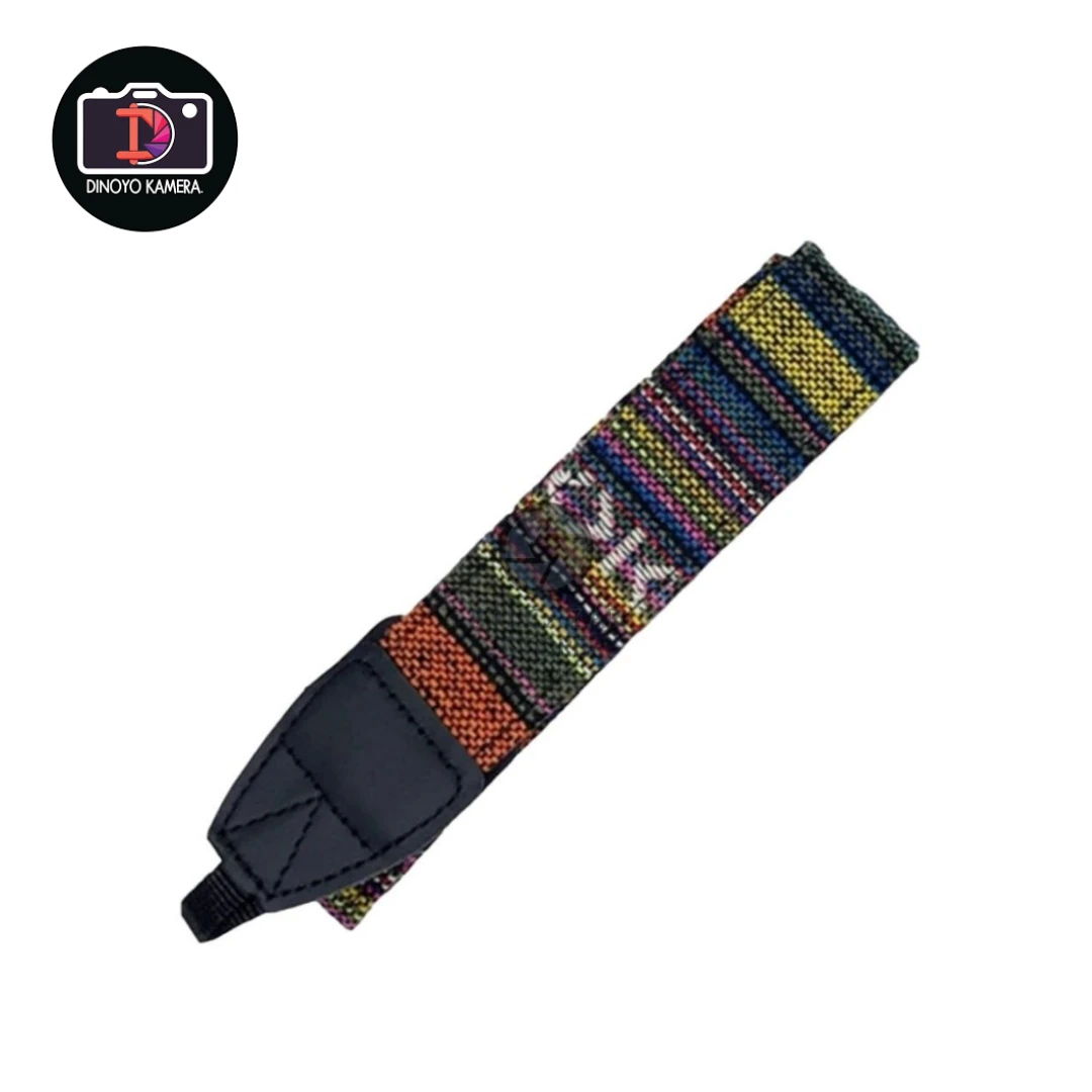 Tali Strap Leher Kamera Motif Batik