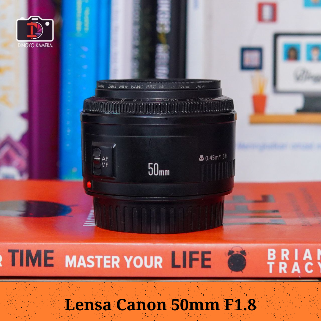 Lensa Canon 50mm F1.8 ii