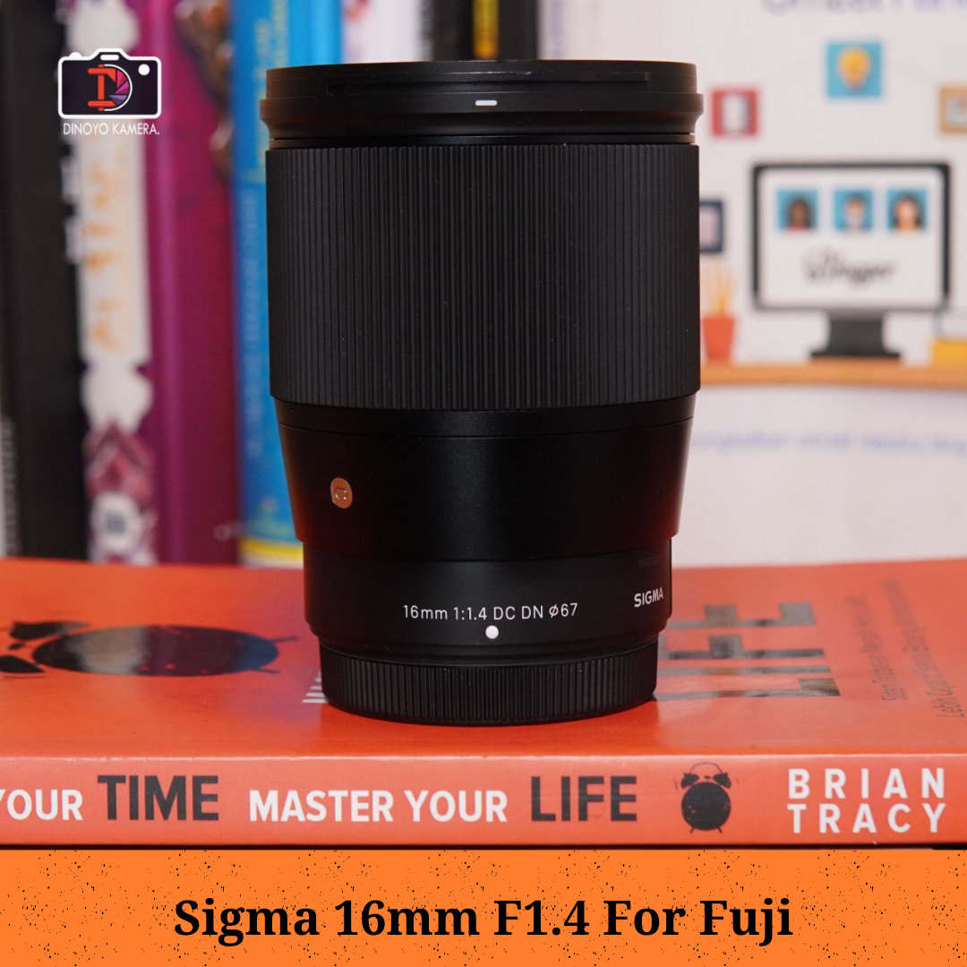 LENSA SIGMA 16MM F1,4 FOR FUJIFILM