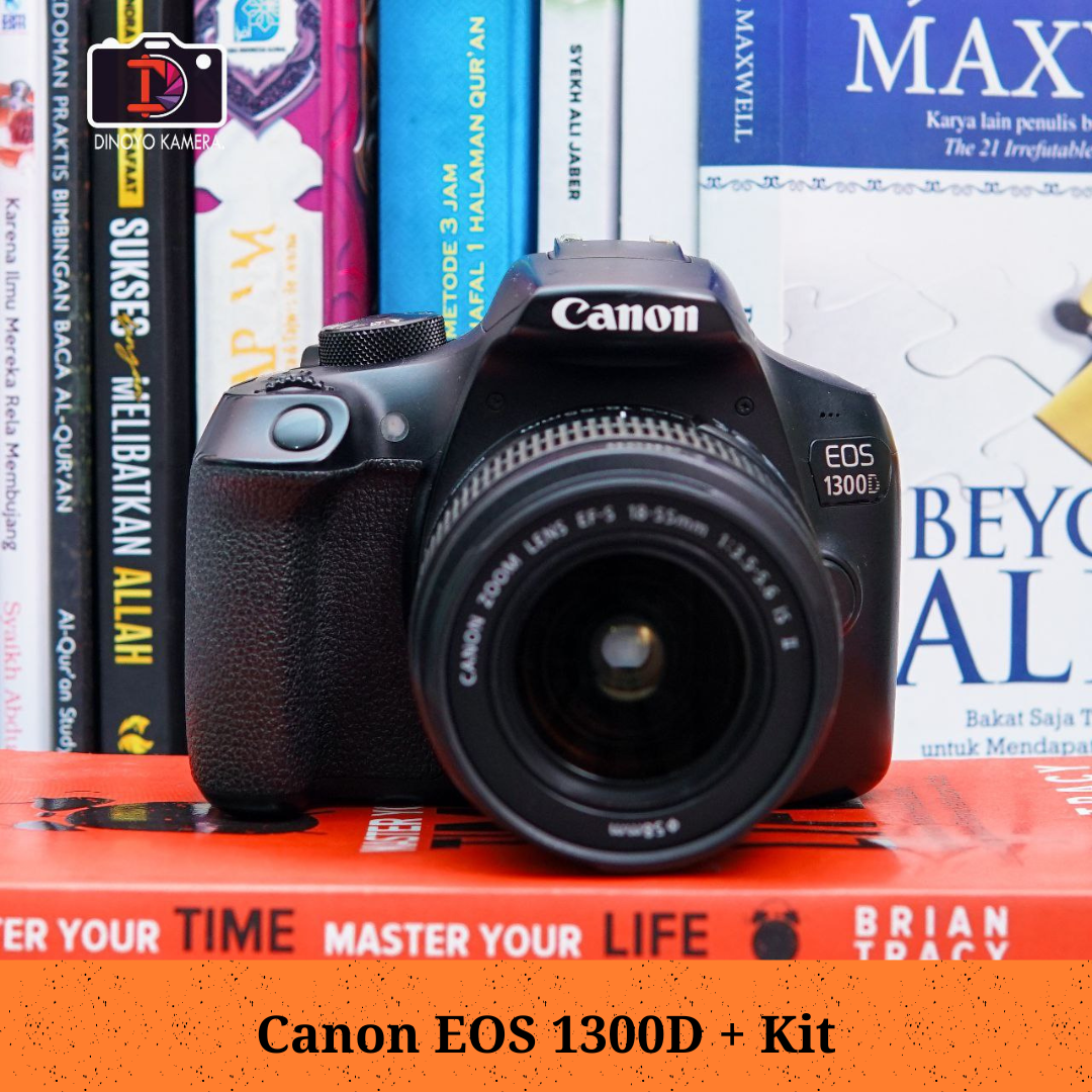 Canon 1300d + kit 18 55mm